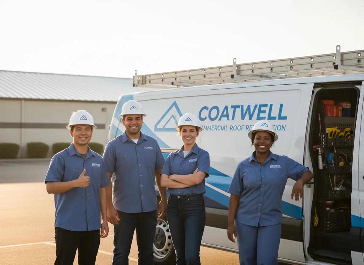 Commercial roof coating company in Lone Tree, IA